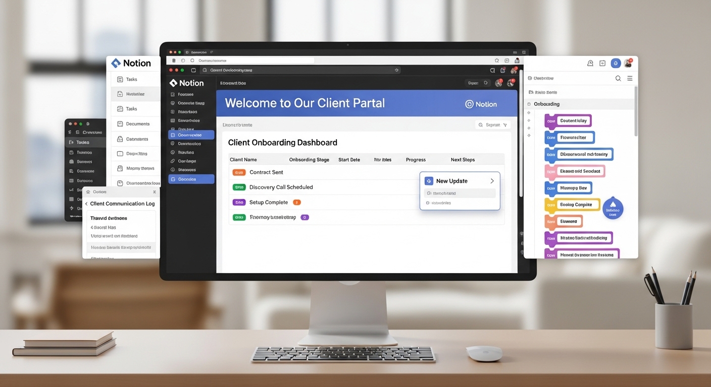 Automated Client Onboarding Portal in Notion